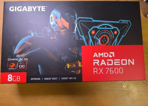 Gigabyte amd radeon 7600 - amd, oc